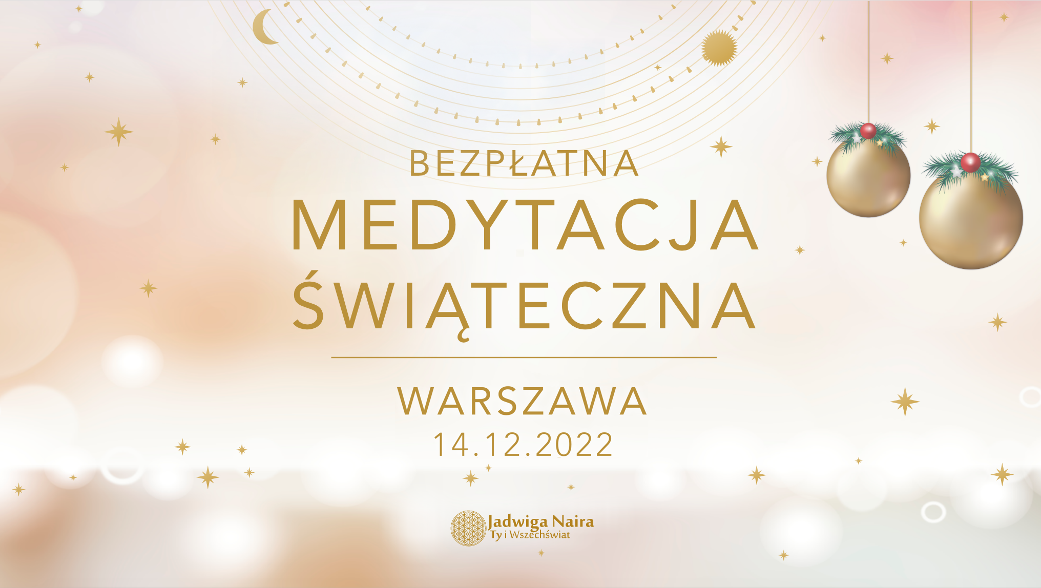 Bezpłatna Medytacja Świąteczna - Warszawa