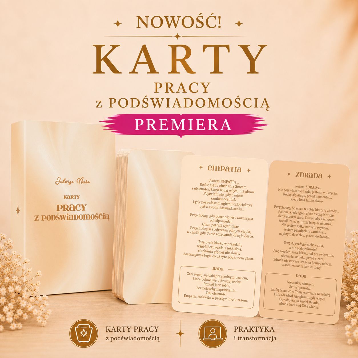 PREMIERA KART PRACY Z PODŚWIADOMOŚCIĄ
